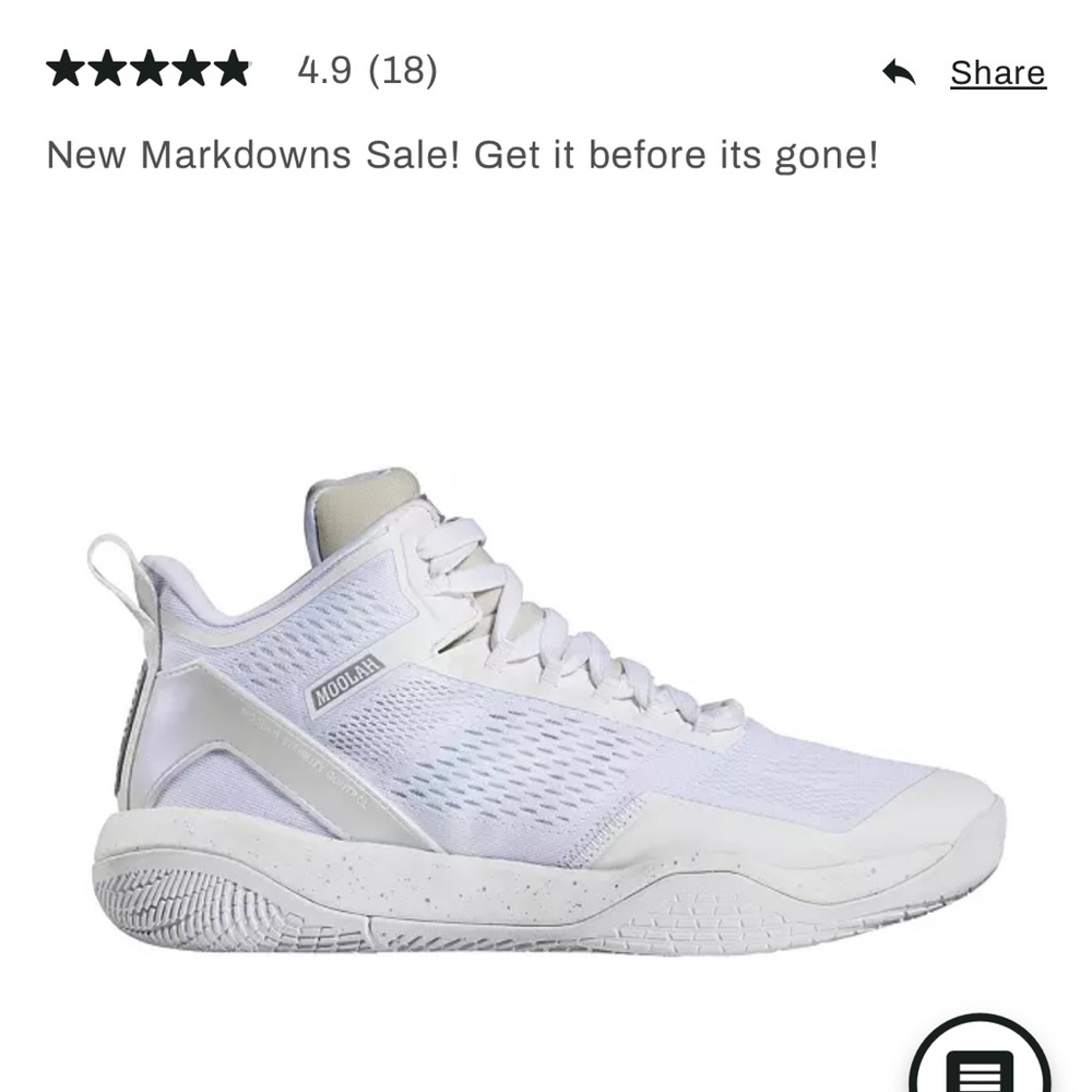 Moolah Kicks Women's Neovolt Pro Basketball Shoes White